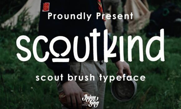 Scoutkind Font - Featured Image