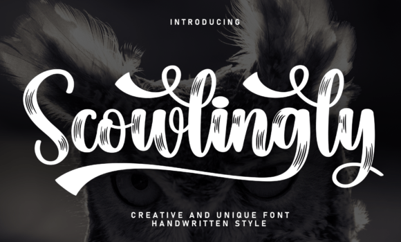 Scowlingly Font Fonts Free Download Scowlingly Font - Featured Image