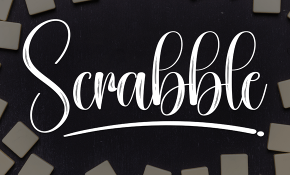 Scrabble Font - Featured Image