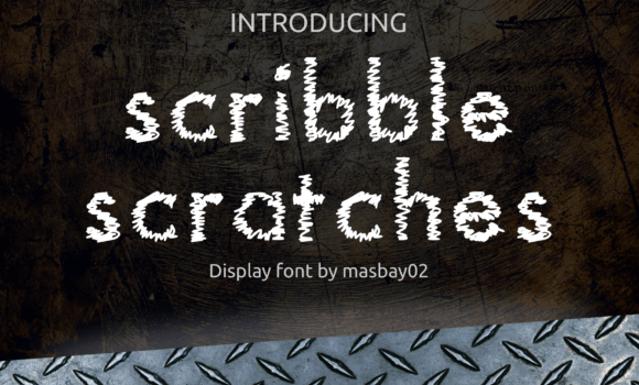 Scribble Scratches Font Fonts Free Download Scribble Scratches Font - Featured Image