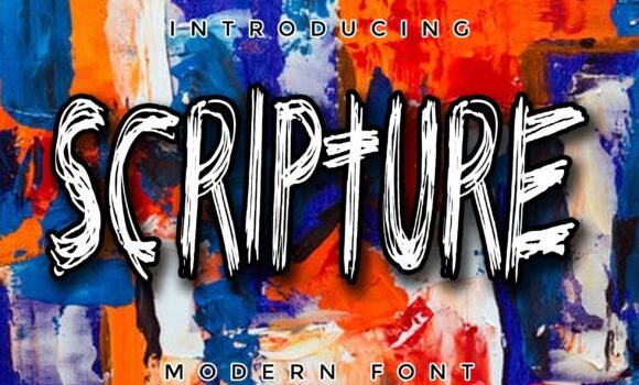 Scripture Font - Featured Image