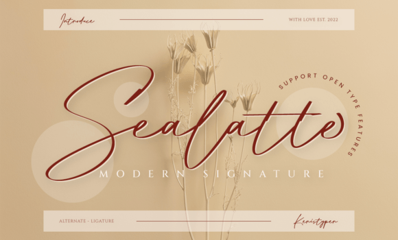 Sealatte Font - Featured Image