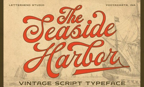 Seaside Harbor Font Fonts Free Download Seaside Harbor Font - Featured Image
