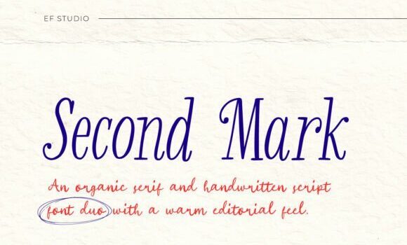 Second Mark Duo Font Fonts Free Download Second Mark Duo Font - Featured Image