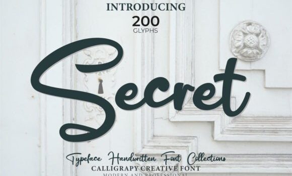 Secret Font - Featured Image