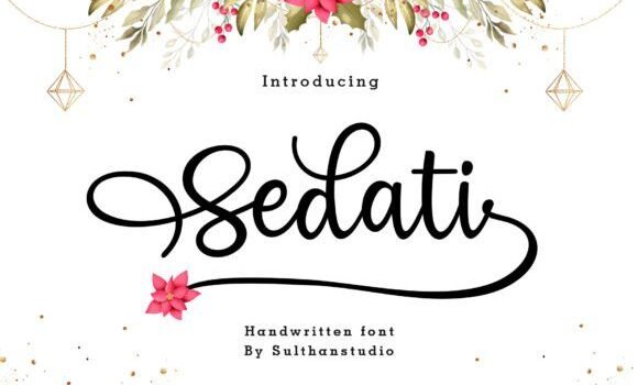 Sedati Font - Featured Image