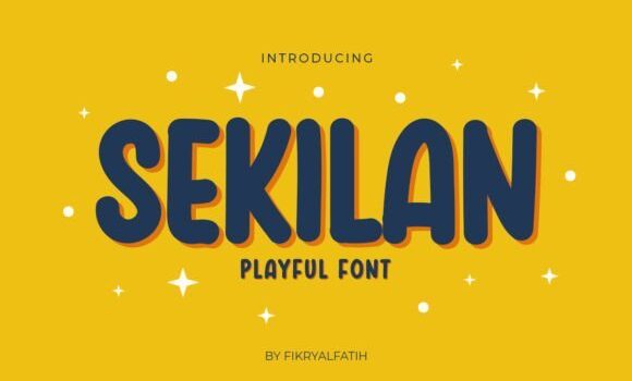 Sekilan Font Fonts Free Download Sekilan Font - Featured Image