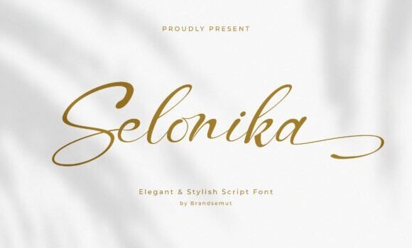 Selonika Font - Featured Image