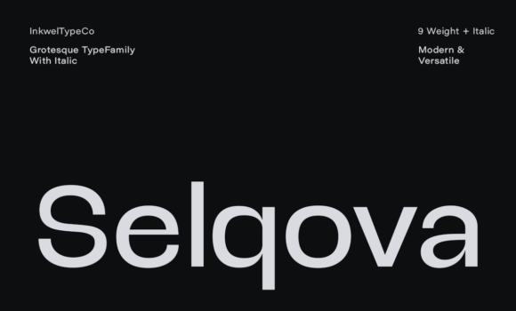 Selqova Font - Featured Image