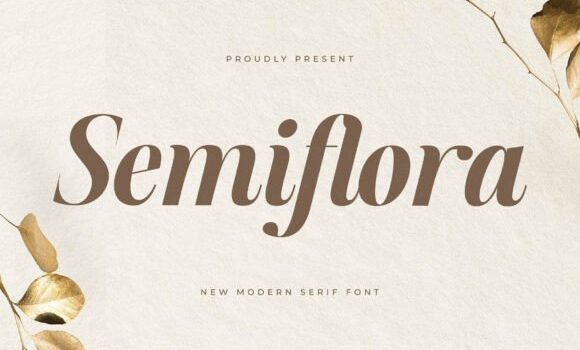 Semiflora Font - Featured Image
