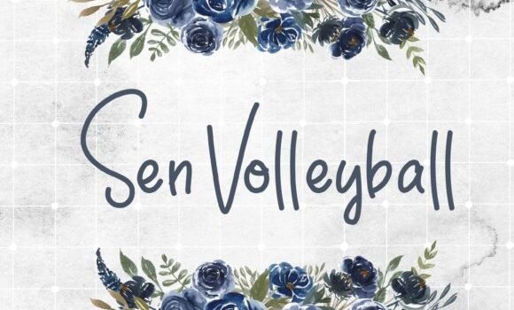 Sen Volleyball Font - Featured Image