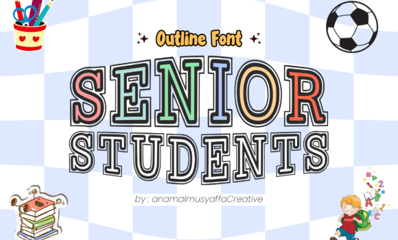 Seniorstudents Regular Font - Featured Image