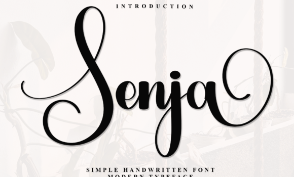 Senja Font Fonts Free Download Senja Font - Featured Image