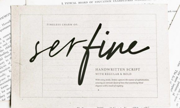 Serfine Font Fonts Free Download Serfine Font - Featured Image