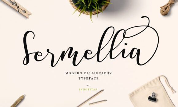Sermellia Font - Featured Image