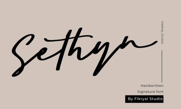 Sethyn Font Fonts Free Download Sethyn Font - Featured Image