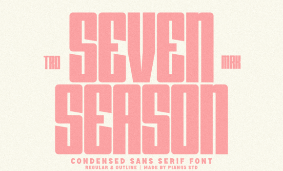Seven Season Font - Featured Image