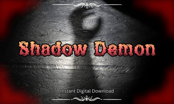 Shadow Demon Font - Featured Image