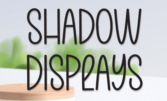 Shadow Displays Font - Featured Image