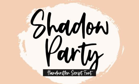 Shadow Party Font - Featured Image