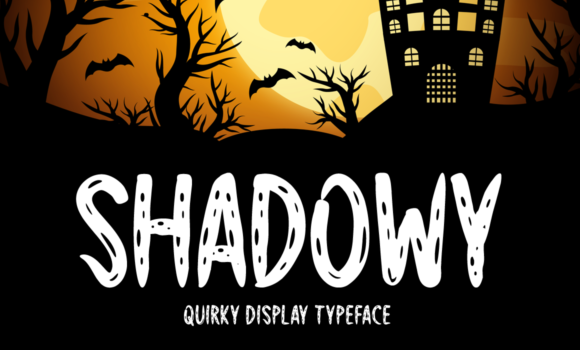 Shadowy Font - Featured Image