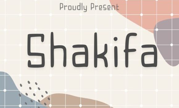 Shakifa Font Fonts Free Download Shakifa Font - Featured Image
