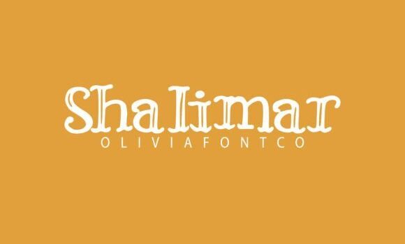 Shalimar Font - Featured Image