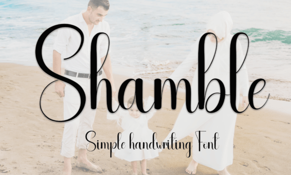 Shamble Font - Featured Image