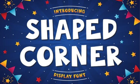 Shaped Corner Font Fonts Free Download Shaped Corner Font - Featured Image