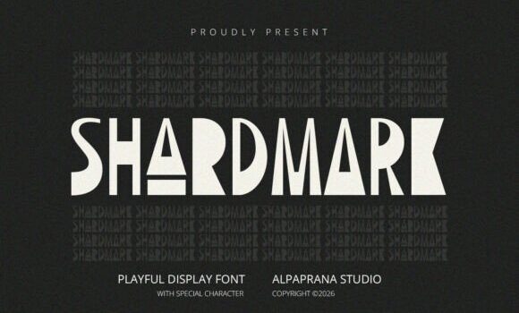 Shardmark Font - Featured Image