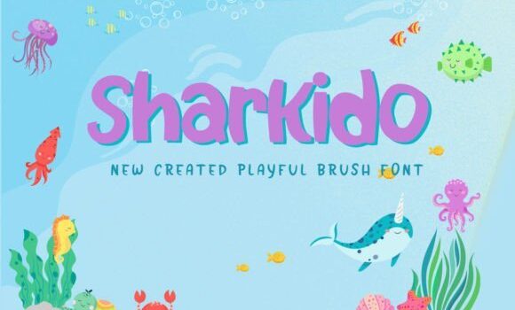 Sharkido Font - Featured Image