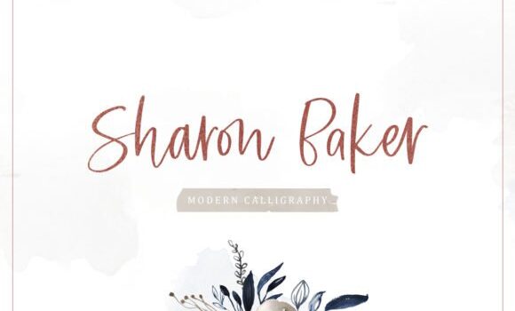 Sharon Baker Font Fonts Free Download Sharon Baker Font - Featured Image