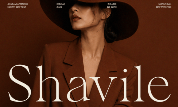 Shavile Font - Featured Image