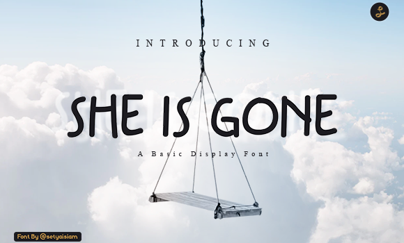 She is Gone Font - Featured Image