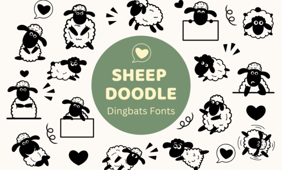 Sheep Doodle Font Fonts Free Download Sheep Doodle Font - Featured Image