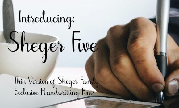 Sheger Five Font - Featured Image