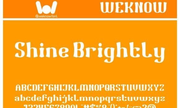 Shine Brightly Font Fonts Free Download Shine Brightly Font - Featured Image
