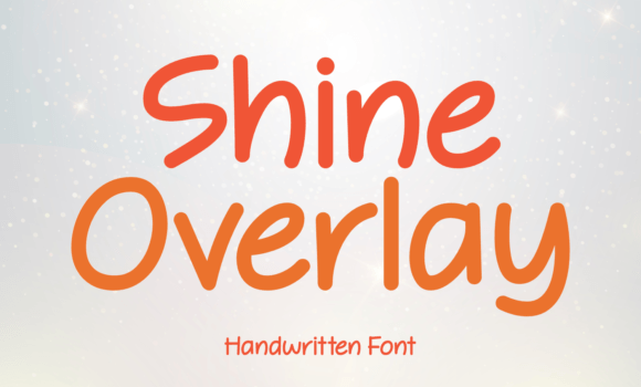 Shine Overlay Font - Featured Image