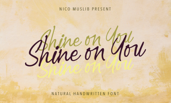 Shine on You Font - Featured Image