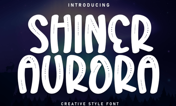 Shiner Aurora Font - Featured Image
