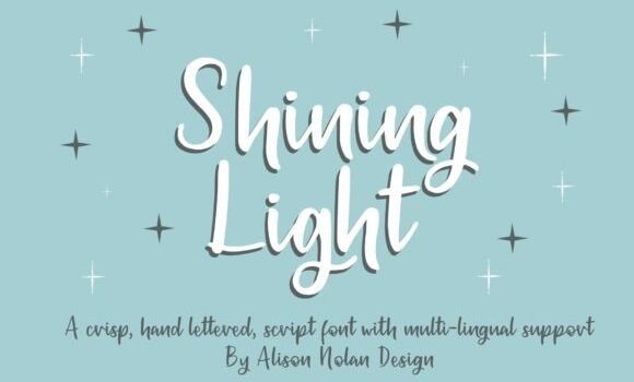 Shining Light Font - Featured Image