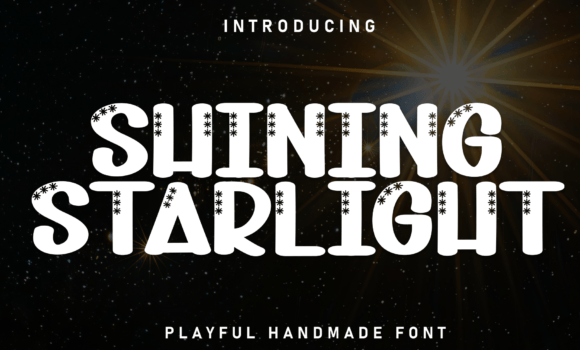 Shining Starlight Font - Featured Image