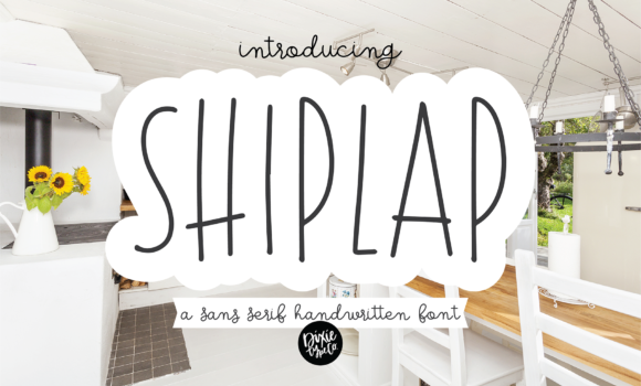 Shiplap Font - Featured Image