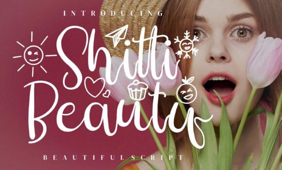 Shitti Beauty Font - Featured Image