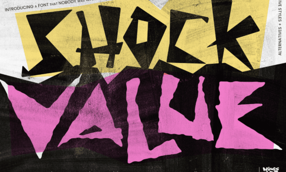 Shock Value  Font - Featured Image