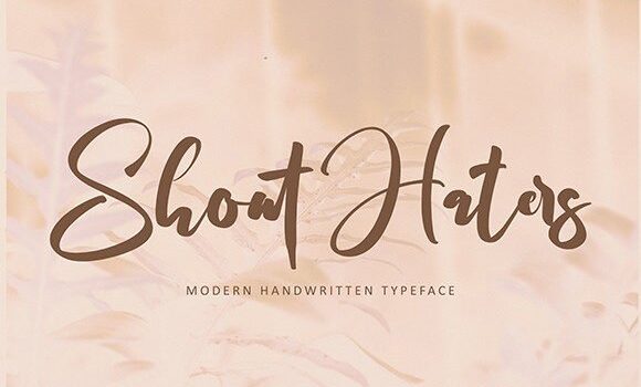 Shout Haters Font Fonts Free Download Shout Haters Font - Featured Image