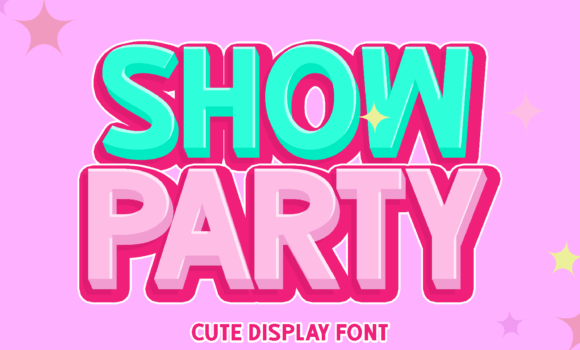 Show Party Font - Featured Image
