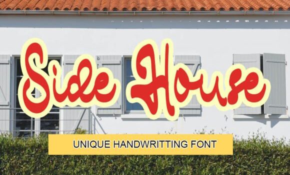 Side House Font - Featured Image