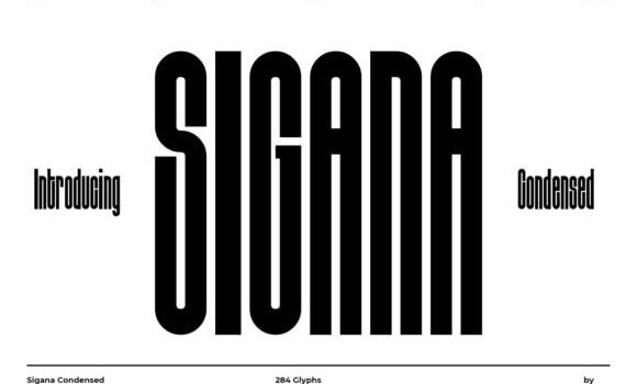 Sigana Font - Featured Image