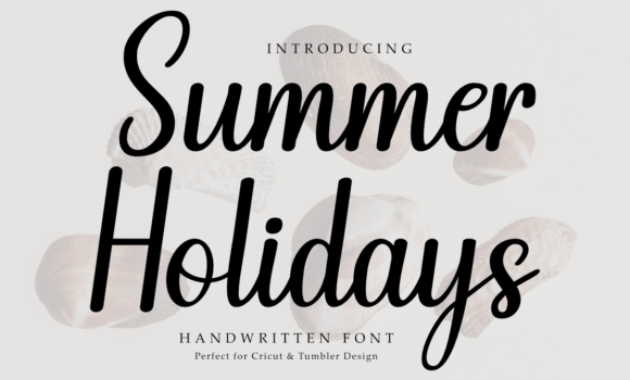 Signature Holidays Font - Featured Image